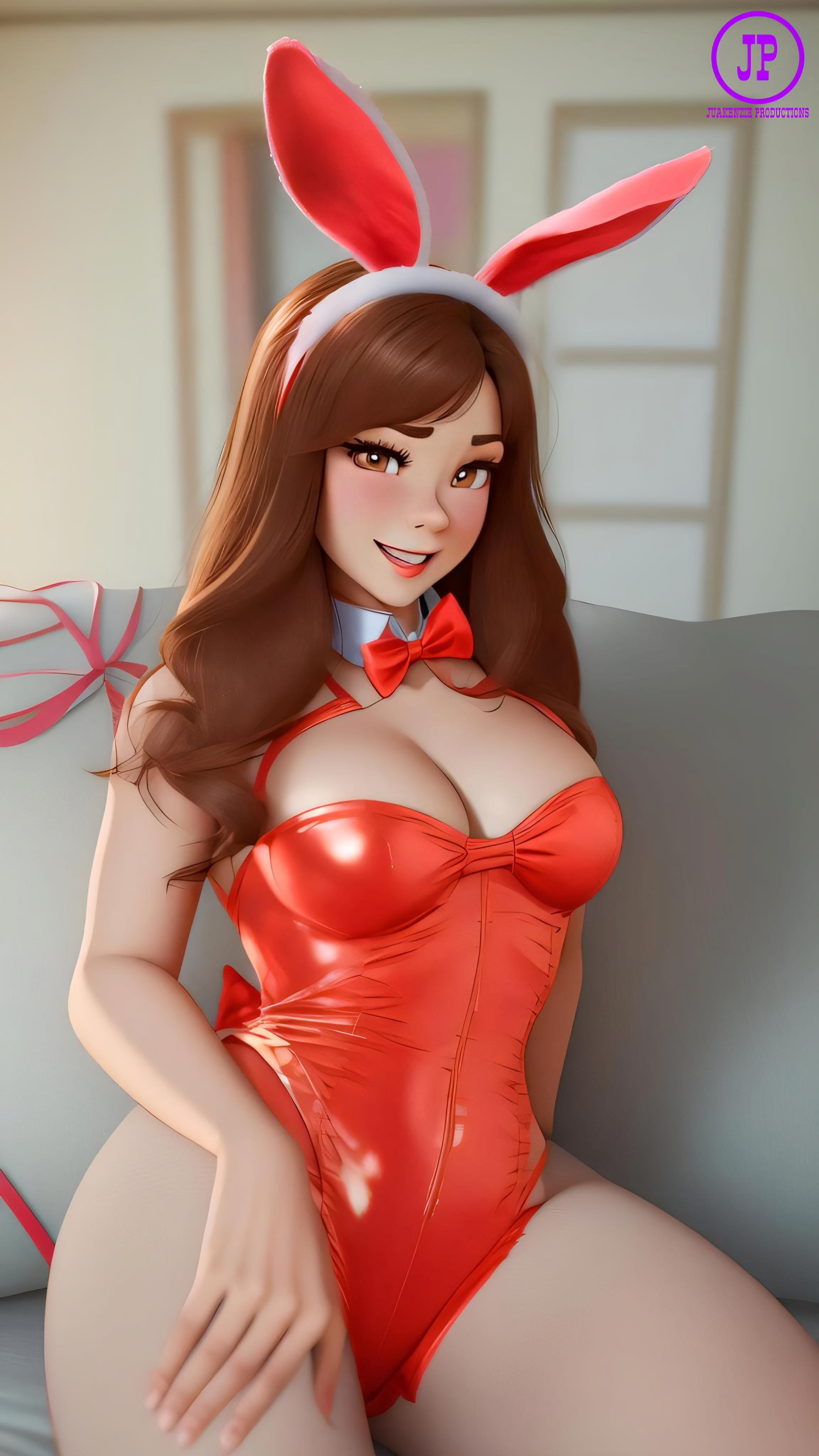 Bunny Red Bikini Ropa interior Hentai Truyen Hentai com 