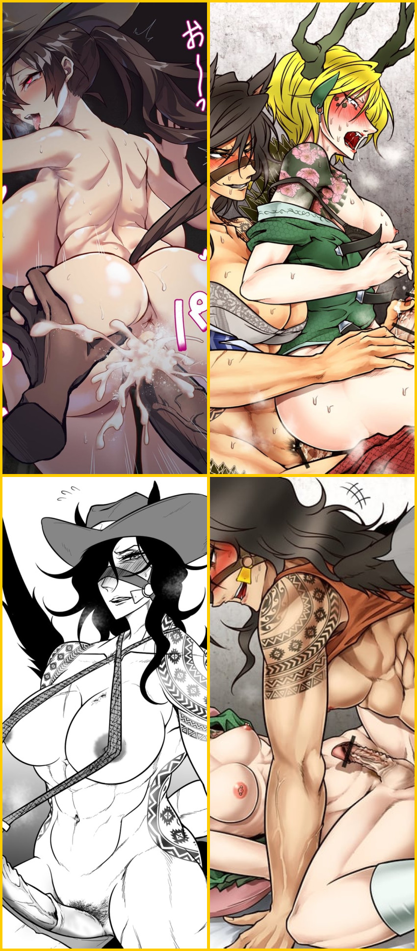 Kurokoma Saki Gets Down and Dirty - Hot Touhou Hentai | #Horse Girl #Rule34 #Yachie Kicchou #Kurokoma Saki #Touhou #hentai #rule34 #r34 | 